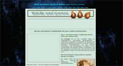 Desktop Screenshot of kueche-und-garten.de